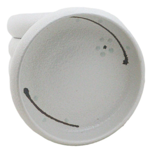 Pack of 6 Yukino Hana Snow Round Appetizer Salad Banchan Deep Dish Plates 5"D