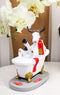 Cow Parade Victorian Bathtub Hot Scene Amore Pin Up Cow Collector's Figurine