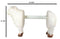 Rustic White Sheep Lamb Free Standing Kitchen Paper Towel Holder Dispenser
