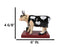 Cow Parade Diva Goddess of Fashion A Bull With Black Purse Collector's Figurine