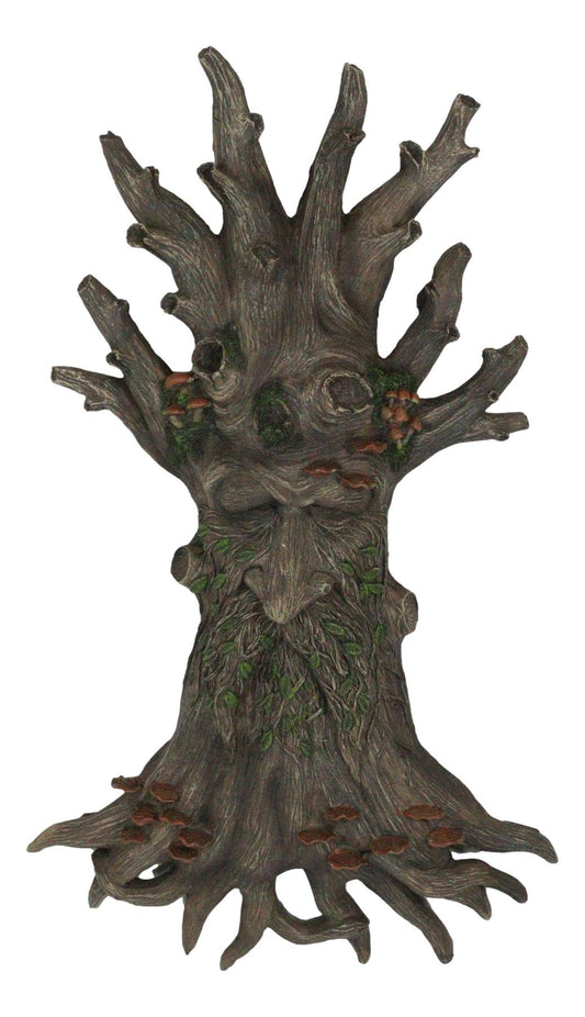 Wiccan Celtic Tree Ent Greenman Tree Man With Bracket Fungi Wall Decor Plaque