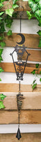 Macabre From The Crypt Vampire Coffin Moon Bats Spiral Wall Hanging Decoration