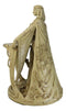 Celtic Irish Triple Goddess Mother Of All Gods Danu 15.5"H Statue Faux Wood Look