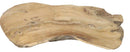 Large Bohemian Rustic Live Edge Teak Wood Charcuterie Cheeseboard 23"L