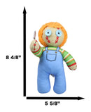 Buddi Chucky Horror Pinheadz Voodoo Stitches Monster Villain Plush Toy Doll