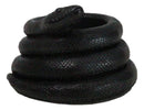 Pack Of 2 Witchcraft Dark Magic Black Coiled Snake Tea Light Votive Candleholder