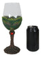 Large Mysterious Forest Tree Spirit Greenman Deity Wine Glass Goblet Chalice Cup