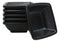 Pack Of 6 Square Black Silk Melamine Condiments Sauce Dipping Bowl or Dishes