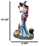 Amy Brown Halloween Pumpkins Ritual Poison Apple Witch Fantasy Magic Figurine