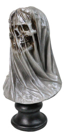Gothic Macabre Memento Veil Lacroix Skeleton Veiled Bride Bust Lady Figurine 8" H