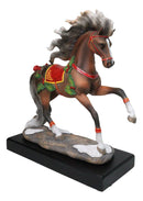 Happy Holly Strolling Steed Horse Western Decor Figurine By Laurie Prindle
