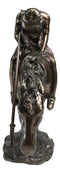 Ebros The End of Trail Bronze Finish Native American Indian Warrior Collectible Figurine 7.5 H