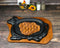 Personal Size Cow Shaped Cast Iron Unseasoned Sizzling Fajita Pan Skillet Set