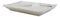 Pack Of 6 Modern Yukino Hana Melamine 2 Partitions Rectangular Sushi Plates