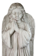 Faith Inspirational Large Young Girl Angel of Prayer Garden Statue 32" Tall