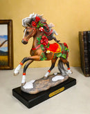 Happy Holly Strolling Steed Horse Western Decor Figurine By Laurie Prindle
