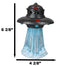 Flying Saucer Spaceship UFO Alien Craft Taking Off Backflow Incense Cone Burner