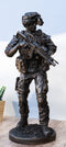 Ebros Large US Military Special Operations Covert Night Mission Soldier Statue 12.5"H