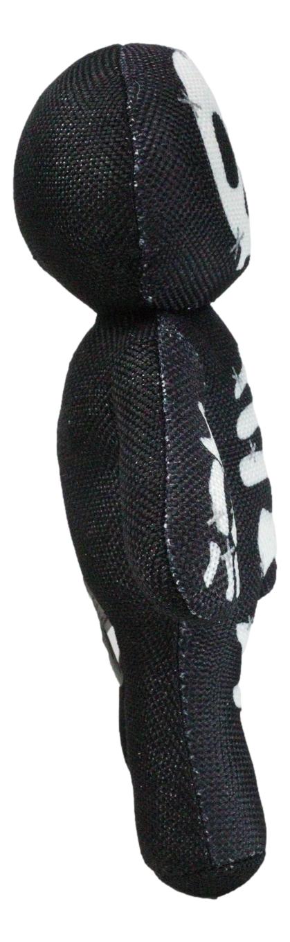 Day of The Dead Pinheadz Voodoo Voodie Valentine Skeleton Luxe Soft Plush Doll