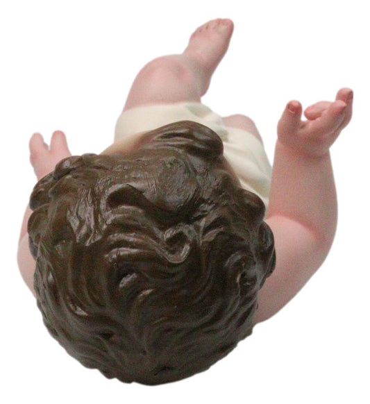 Nativity Christmas Realistic Infant Baby Jesus With Moving Hands Statue 12" L