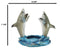 Ocean Marine Byron Bay Twin Great White Sharks Rising Above Water Wine Holder