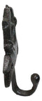 Set Of 2 Cast Iron Rustic Western Cowboy Lone Star Horseshoe Coat Hat Wall Hooks