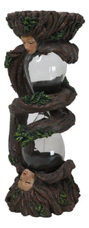 Forest Spirit Tree Lady Greenwoman Ent Gaia Spiraling Branch Sandtimer Figurine