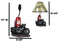 Ebros Old Fashioned Gas Pump Retro Bike Motorcycle Desktop Table Lamp W/ Shade