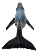 Marine Large Baleen Blue Whale Figurine Statue Ocean Wildlife Sculpture 17"Long