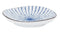 Pack Of 6 Fubuki Tokusa Made In Japan Round Flair Geometric Large Dinner Plates