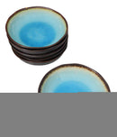 Pack Of 6 Blue Sky Aozora Kannyu Round Flair Deep Plates Shallow Bowls 15oz