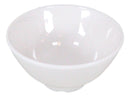 Modern White Jade Melamine Round Bowls 8oz For Rice Soup Salad Sauce Set Of 6