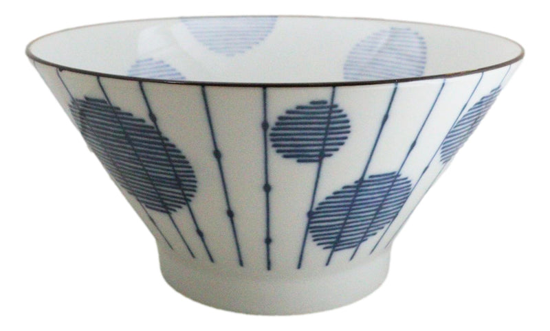 Pack Of 6 Mizutama Tokusa Made In Japan 38oz Ramen Soup Rice Sorigata Bowls