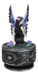 Fantasy Water Nymph Naiad Gothic Fairy Fae Secret Elemental Jewelry Decorative Box