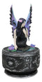Fantasy Water Nymph Naiad Gothic Fairy Fae Secret Elemental Jewelry Decorative Box