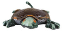 Nautical Sea Turtle Tortoise Cast Iron Rustic Verdigris Wall Hooks Set Of 2