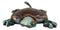 Nautical Sea Turtle Tortoise Cast Iron Rustic Verdigris Wall Hooks Set Of 2