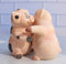 Ebros Ceramic Farm Love Babe Porky Pigs Couple Dancing Salt And Pepper Shakers Set