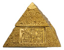 Gods Of Egypt Pharaoh The Great Pyramid Of Khufu Small Hinged Trinket Box Decor