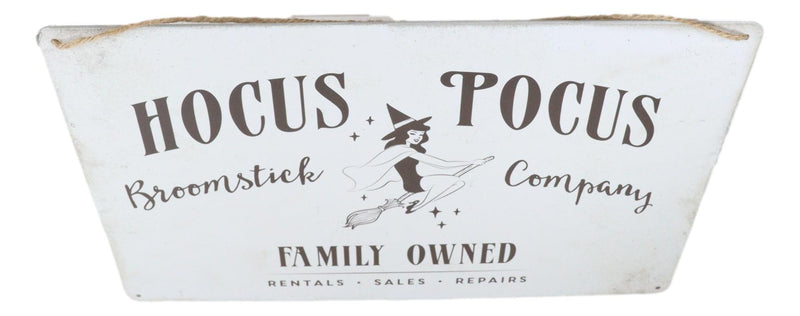 Witch Hocus Pocus Family Owned Rentals Sales Repairs Broomstick Co Wall Sign