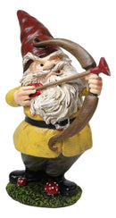 Set of 3 Forest Mischief Bad Naughty Gnomes Drunk Peeing and Pranking Figurines