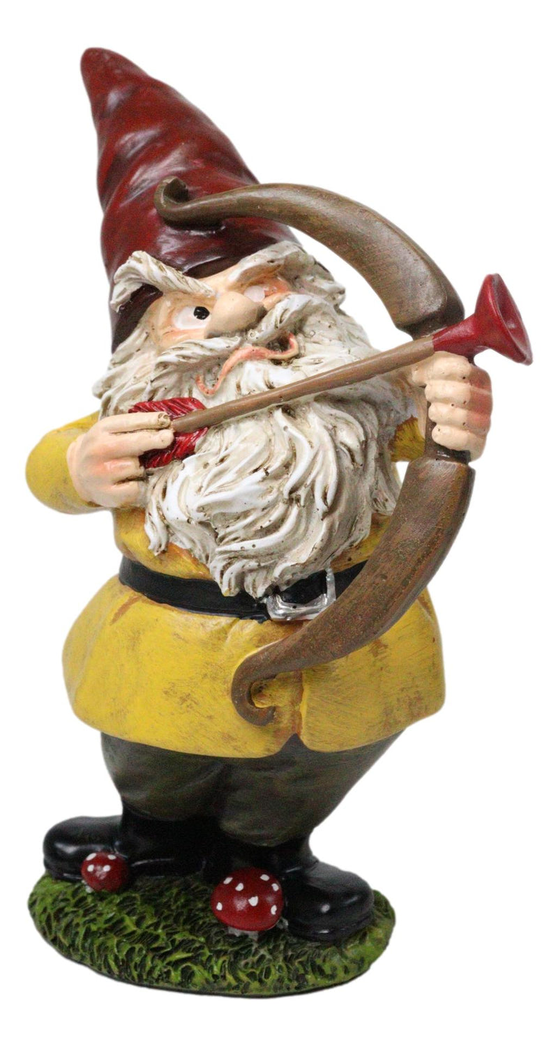 Set of 3 Forest Mischief Bad Naughty Gnomes Drunk Peeing and Pranking Figurines