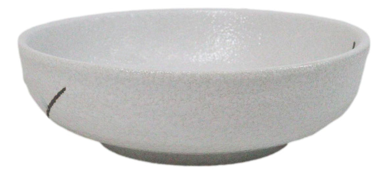 Pack Of 5 Ceramic Yukino Hana Collection Soup Salad Rice Shallow Bowls 10oz