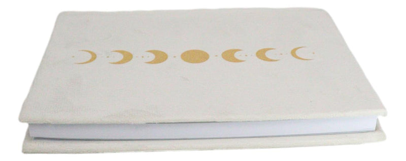 Lunar Moon Phase New Age Wicca A5 Lined Pages Velvet Cover Journal Book