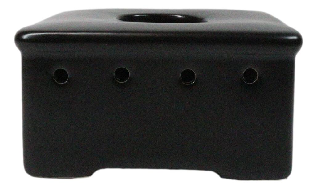 Japanese Cast Iron Imperial Tetsubin Teapot Warmer Tea Light Wax 4.75" Diameter