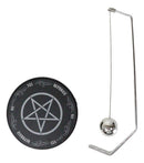 Gothic Pentagram Pendulum Board For Decision Making Divination Dowsing Wicca