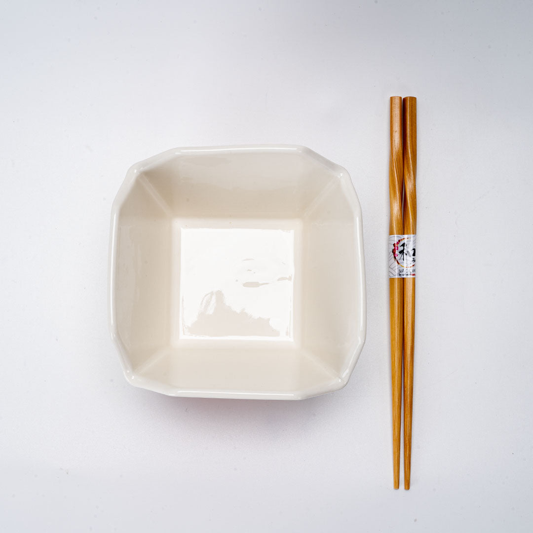 Dragon And Phoenix Feng Shui Takeout To Go Box Serving Bowl With Chopsticks Set