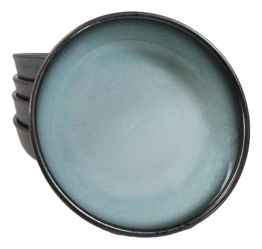 Pack Of 5 Blue Sky Seikai Collection Shallow Bowl Or Deep Plates 10oz Serveware - Ebros Gift