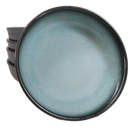 Pack Of 5 Blue Sky Seikai Collection Shallow Bowl Or Deep Plates 10oz Serveware - Ebros Gift