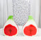 Realistic Ceramic Purple Fig Halves Salt And Pepper Shakers Figurine Set